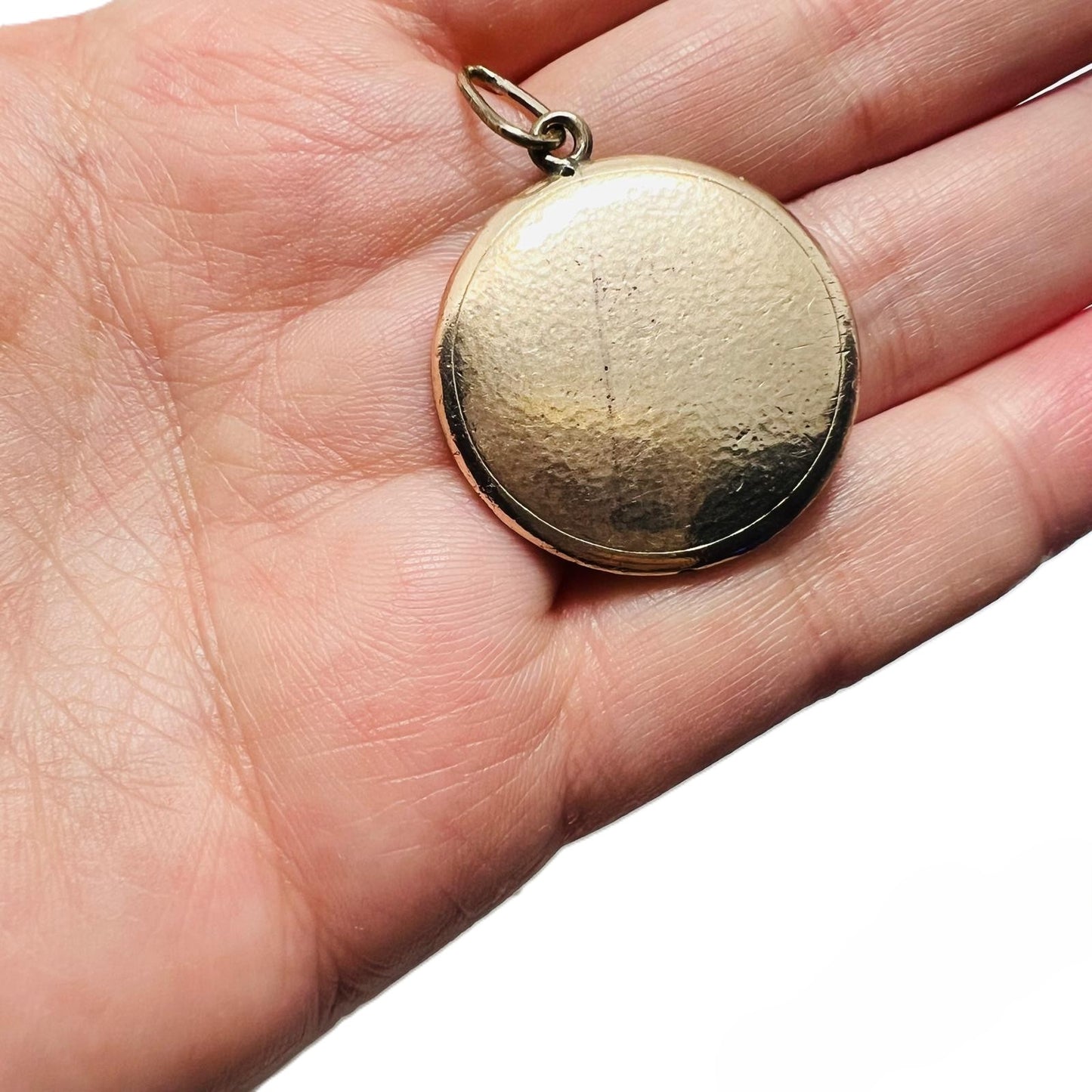 Biedermeier Tombak Anhänger