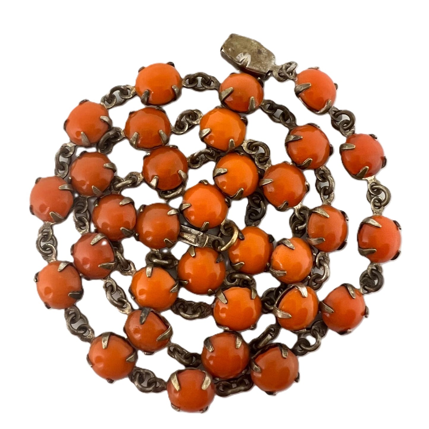 Antike Biedermeier-Korallenkette