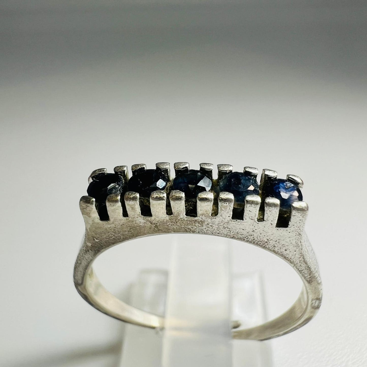835er Silber Art-Déco Ring