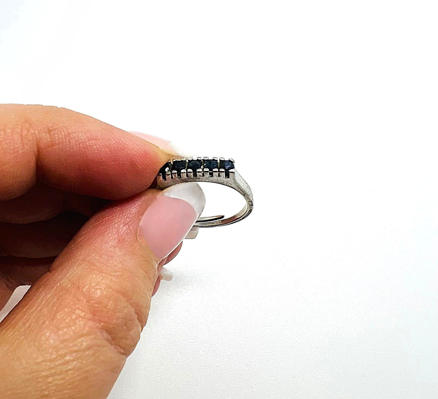 835er Silber Art-Déco Ring
