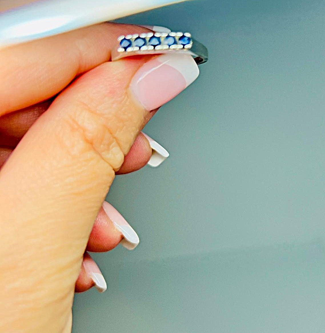 835er Silber Art-Déco Ring