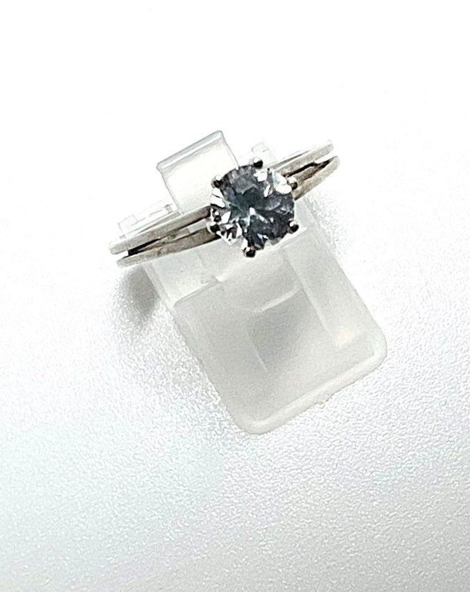 Zirkonia Solitärring 925er Silber