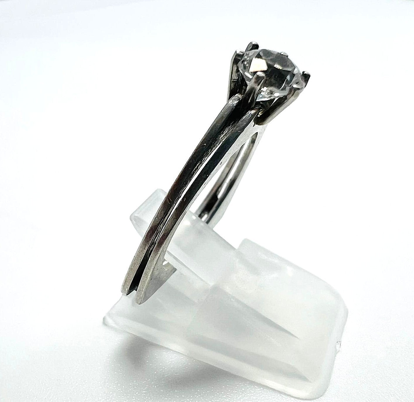 Zirkonia Solitärring 925er Silber