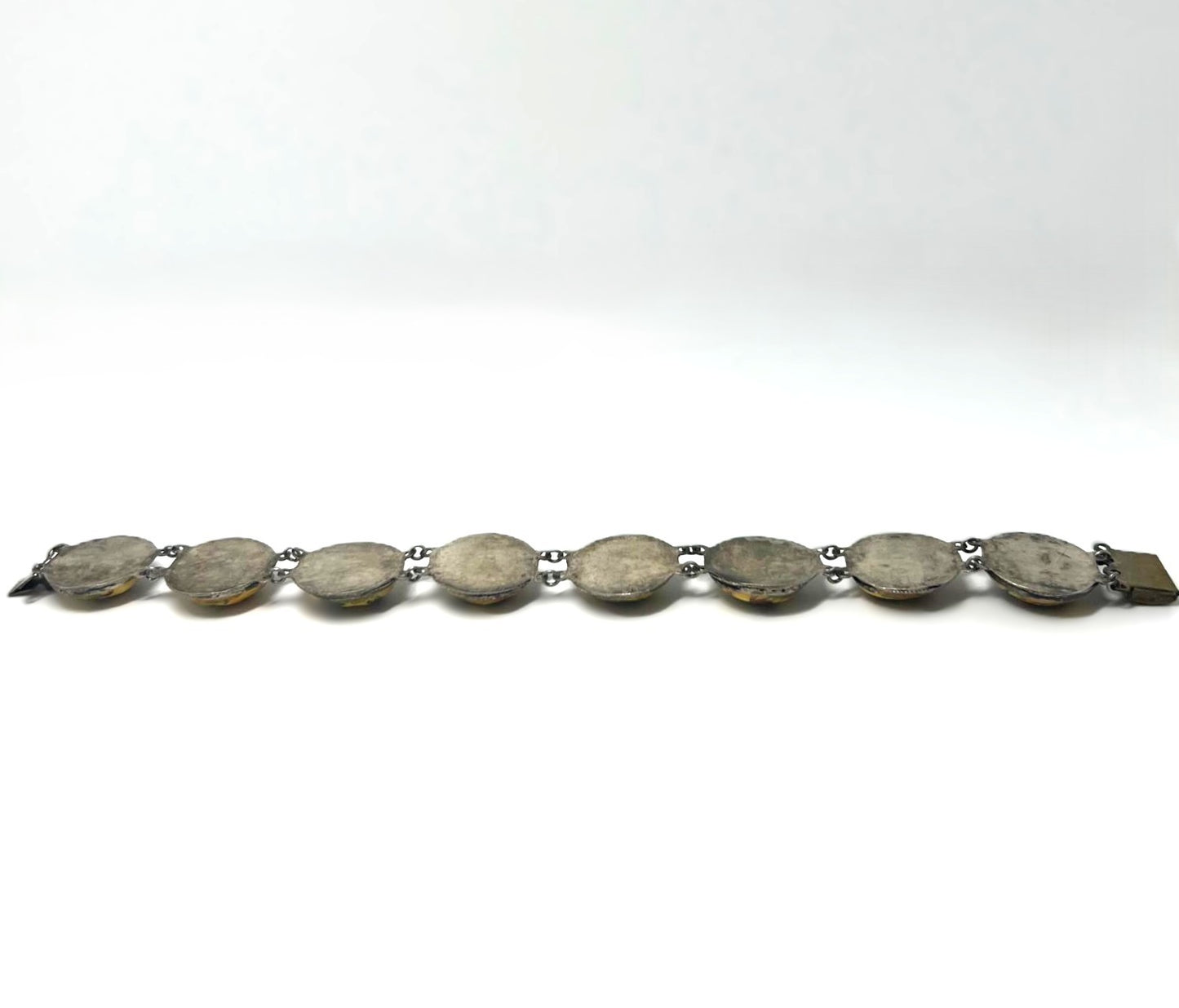 Antikes Silberarmband Miniaturmalerei