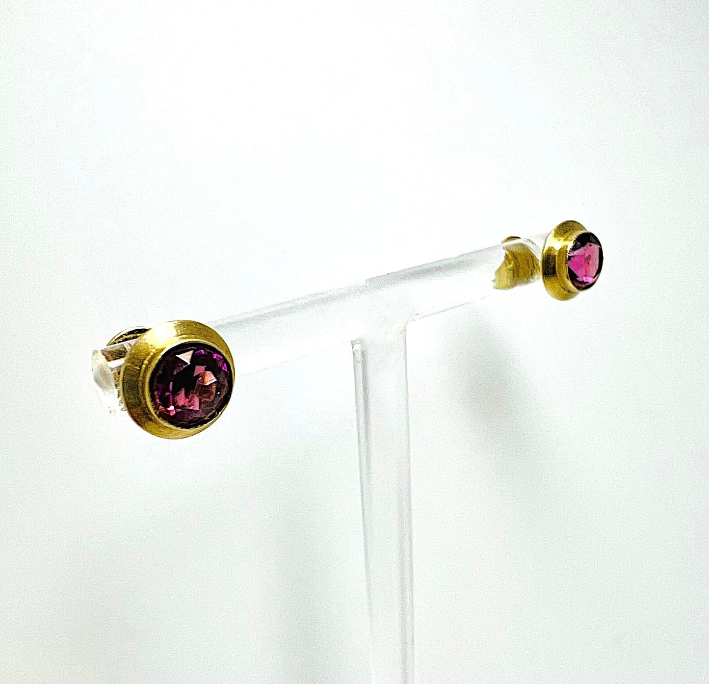 Luxuriöse 585er Gold-Ohrstecker