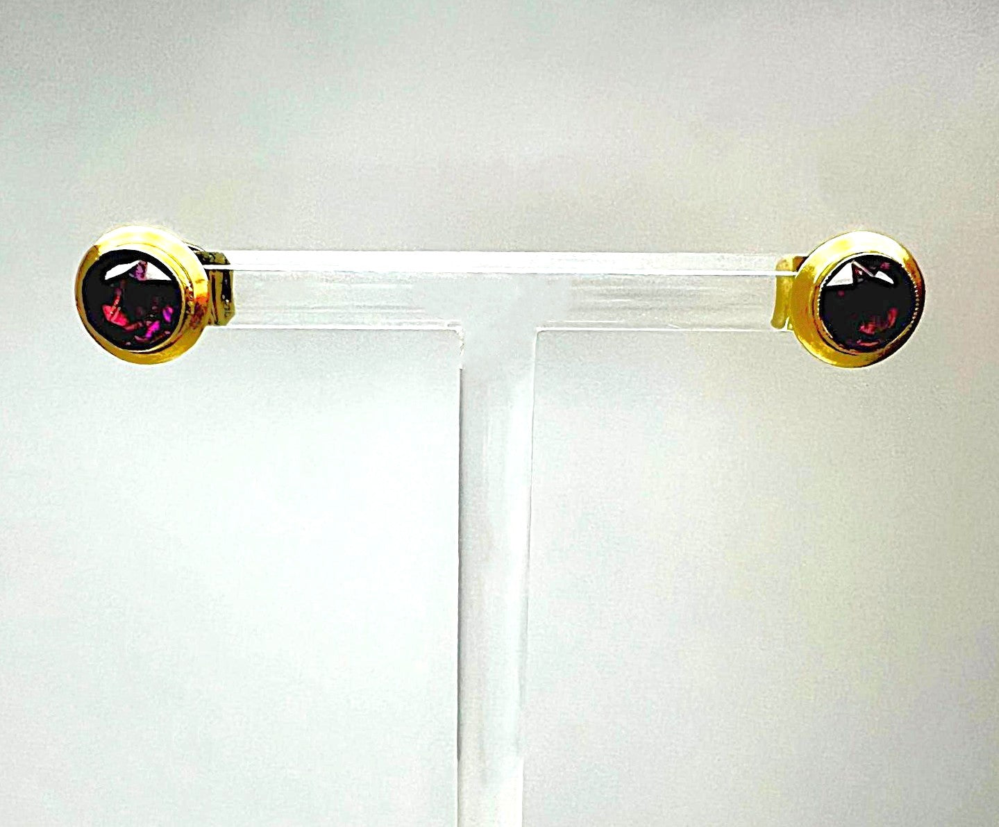 Luxuriöse 585er Gold-Ohrstecker