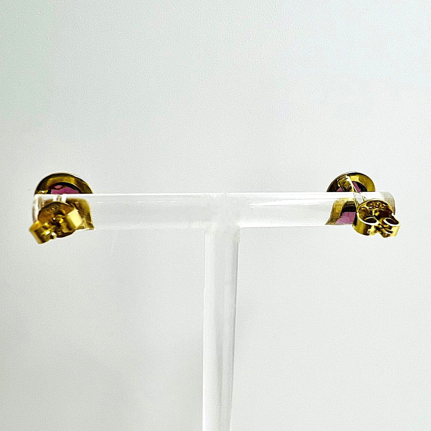 Luxuriöse 585er Gold-Ohrstecker