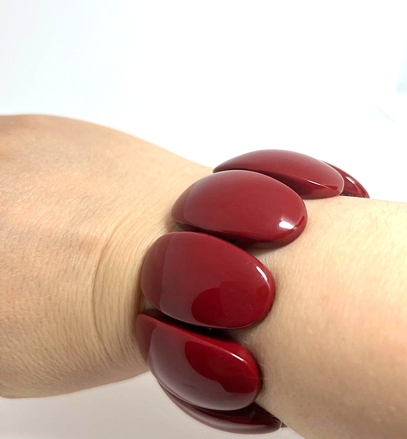 Bakelit Cherry Amber Armband