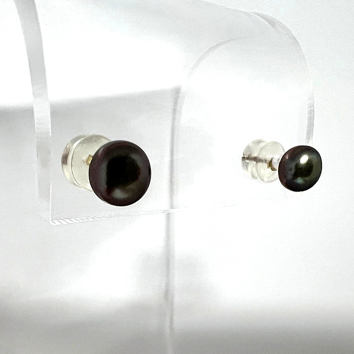 Tahiti Perlen Ohrstecker 375er Gold