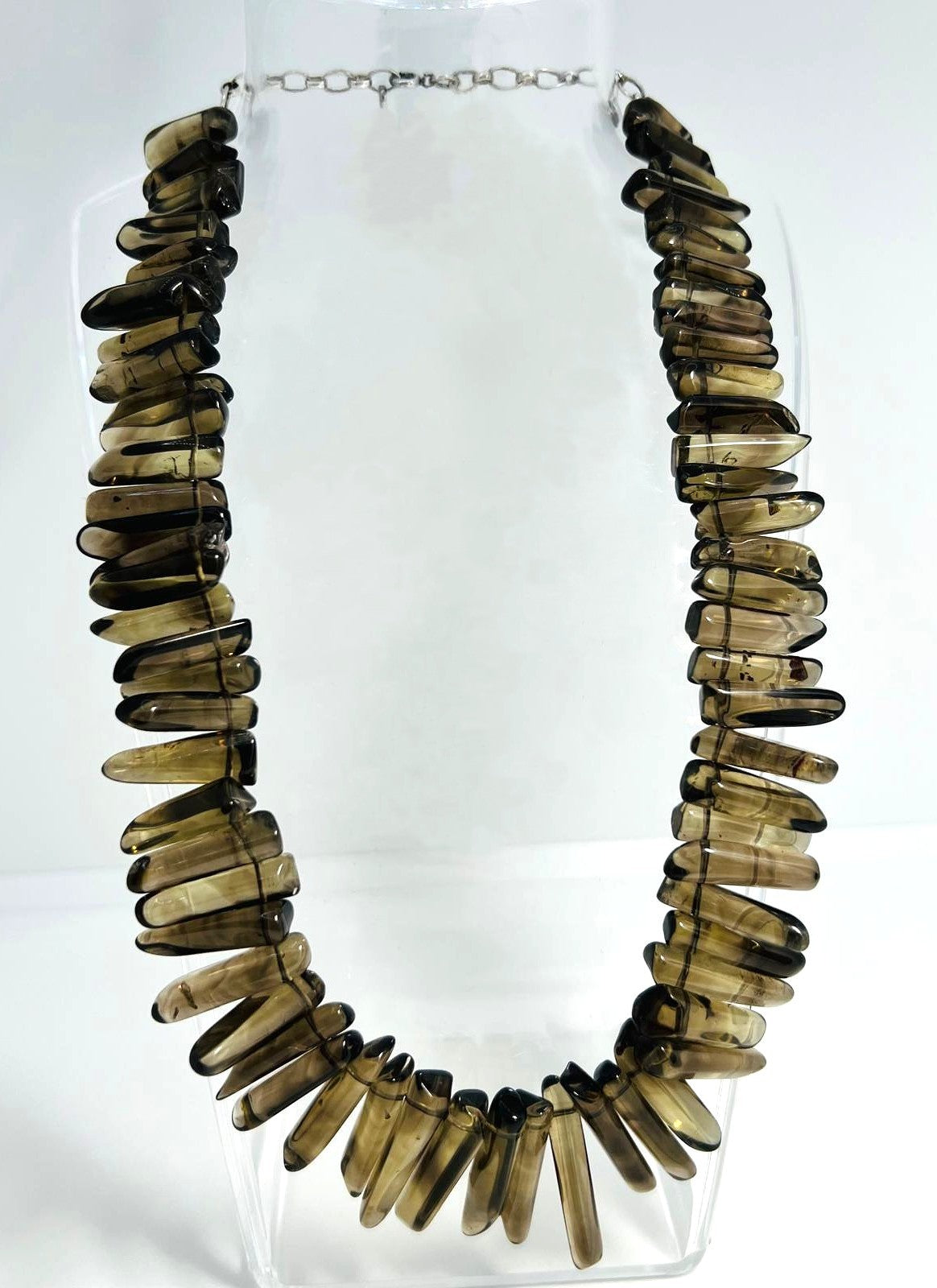 Rauchquarz Edelstein Collier