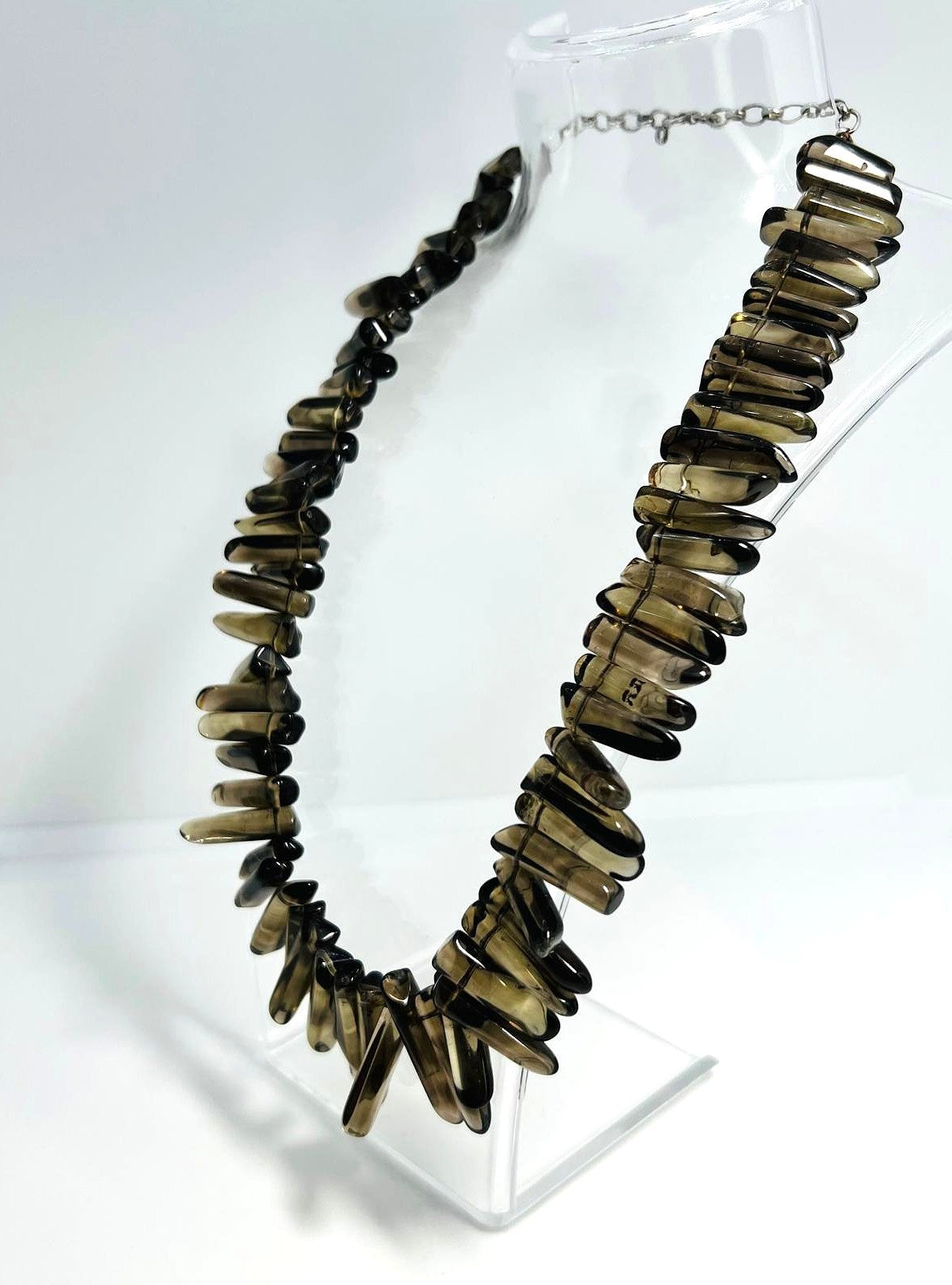 Rauchquarz Edelstein Collier