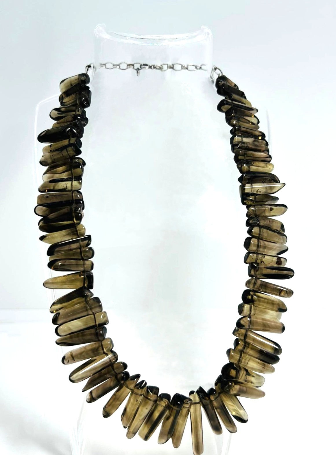 Rauchquarz Edelstein Collier