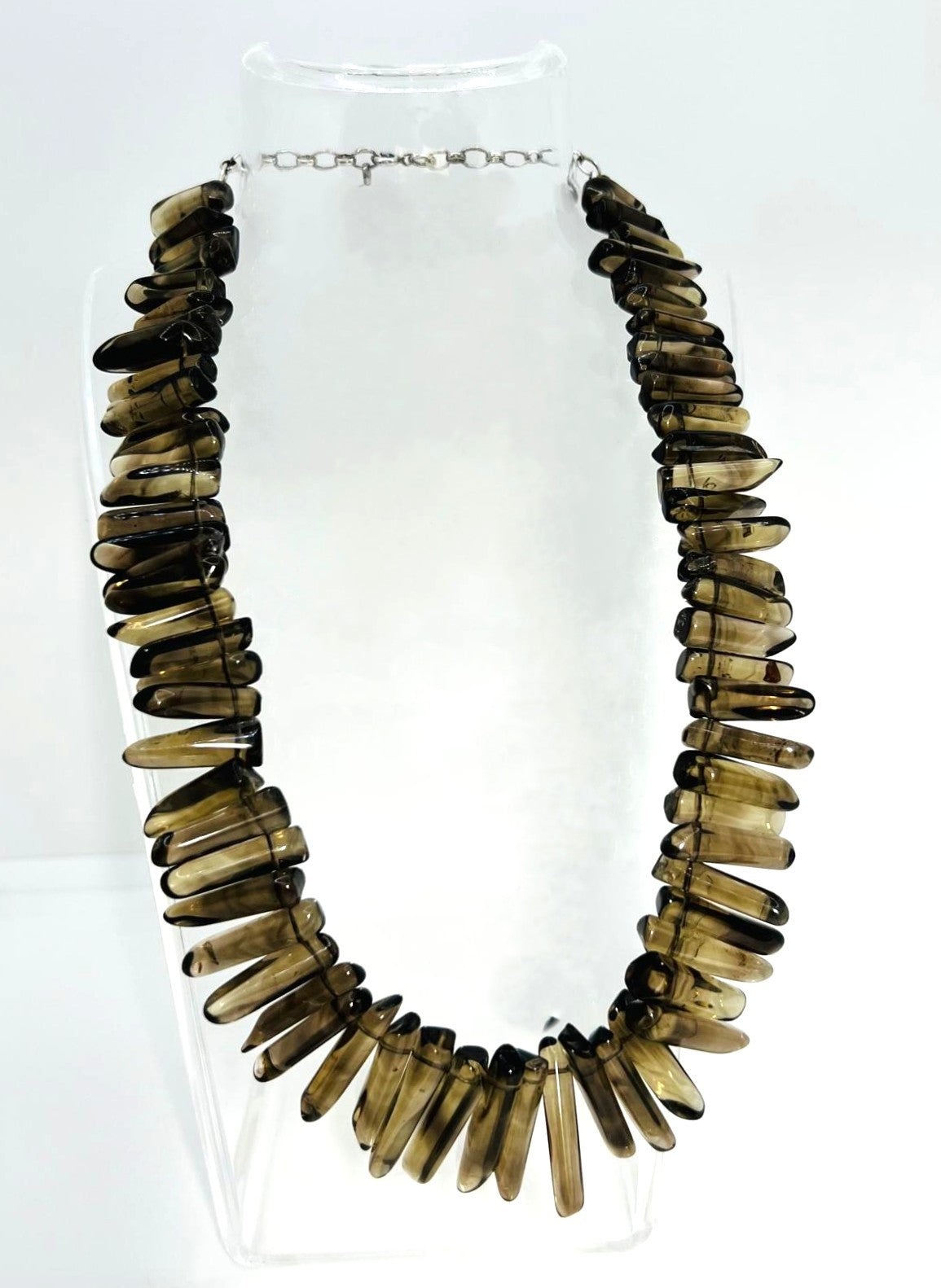 Rauchquarz Edelstein Collier