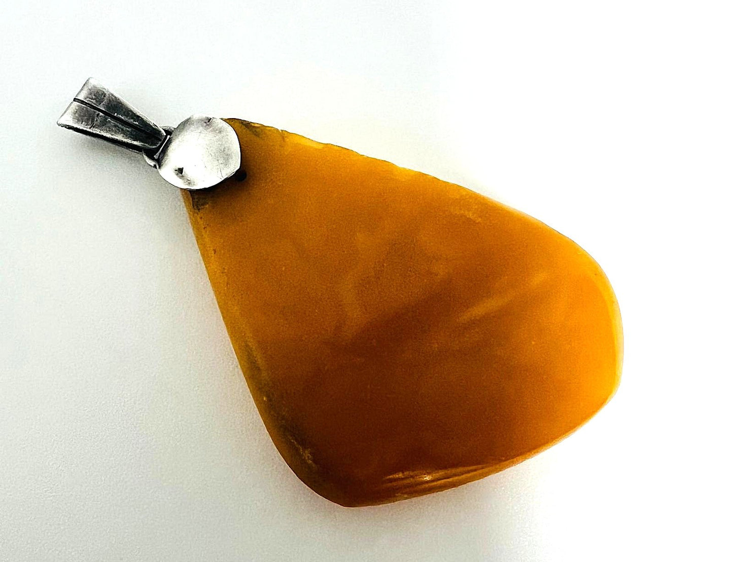 Fischland Butterscotch Bernstein Anhänger XL