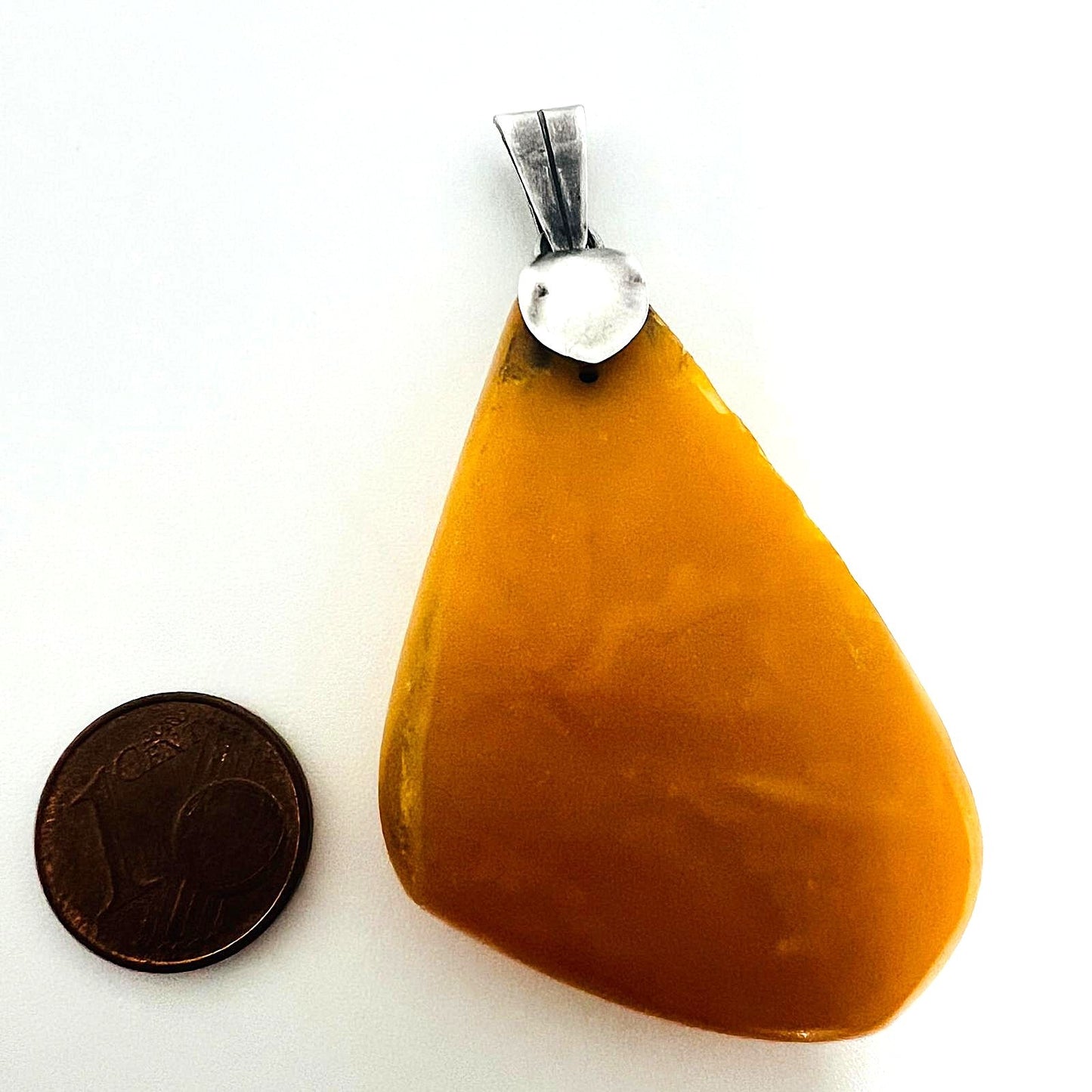 Fischland Butterscotch Bernstein Anhänger XL