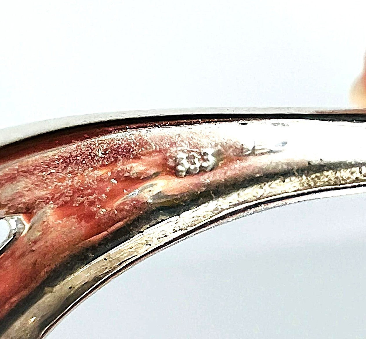 Eleganter 333 Weißgold-Ring Gr. 73