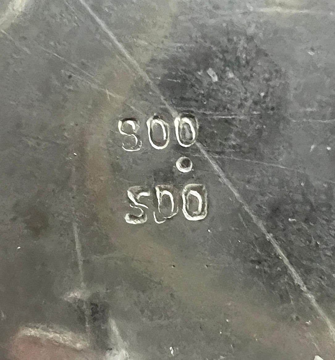 Antiker 800 Silber Teller