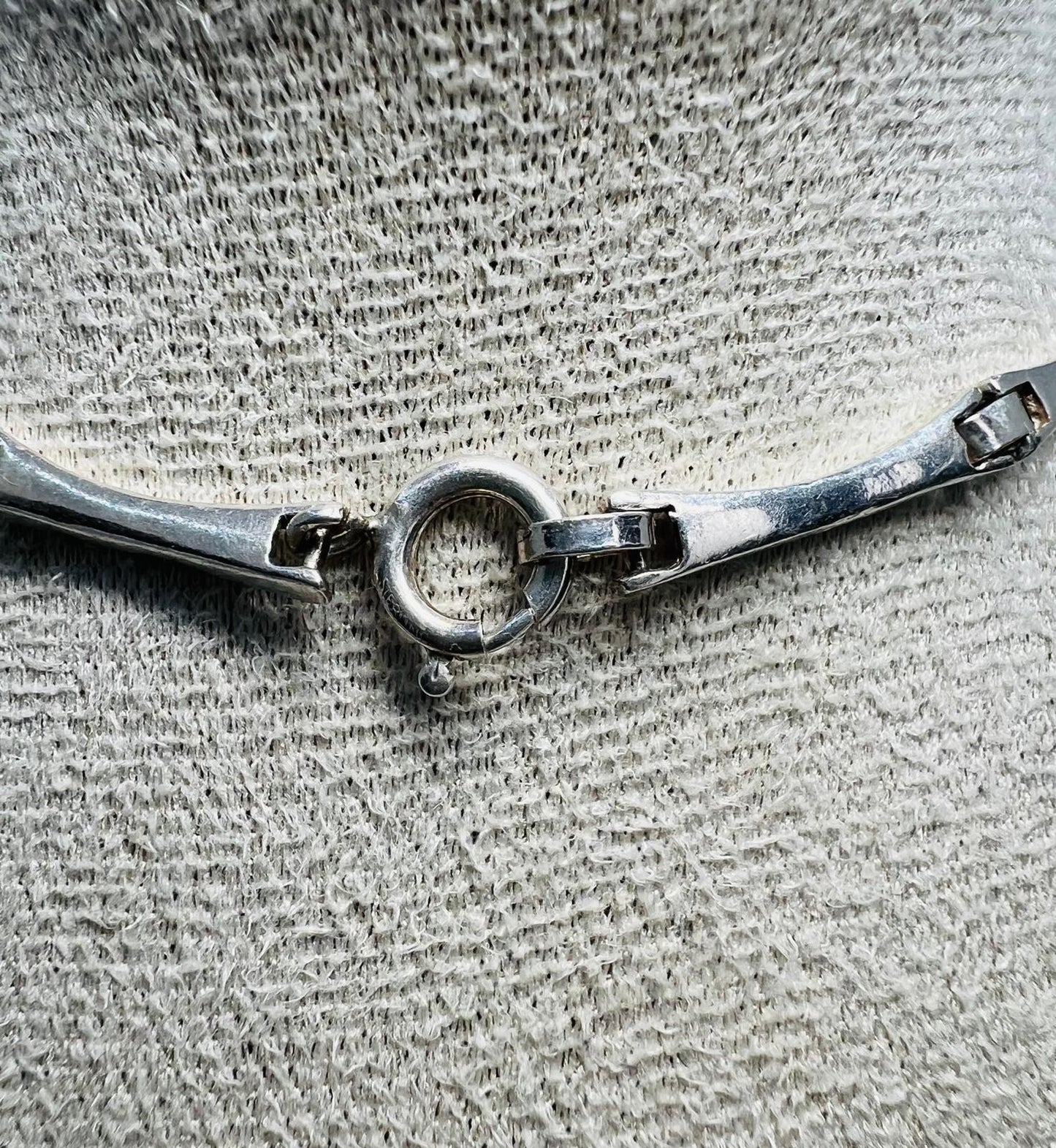 Unikat Vintage Designerkette 950 Silber