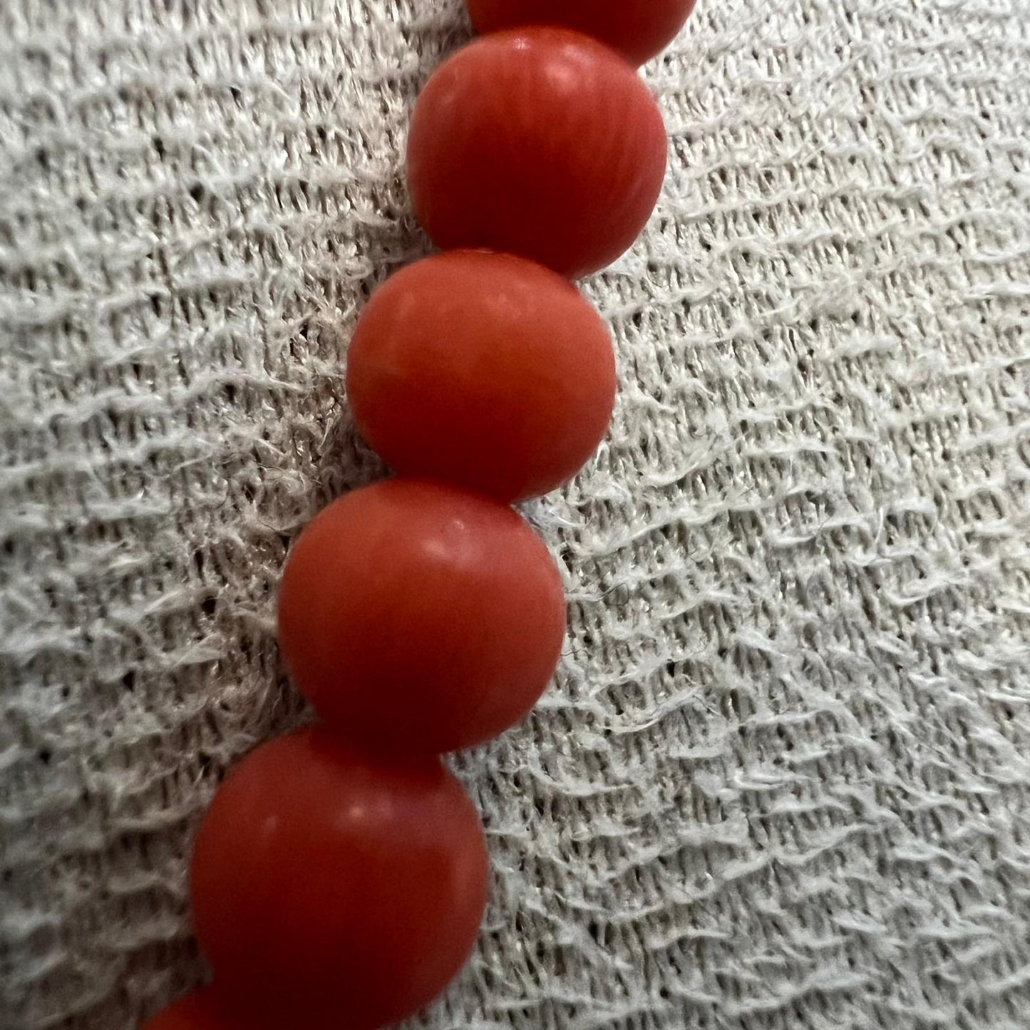 Echte Vintage Korallenkette