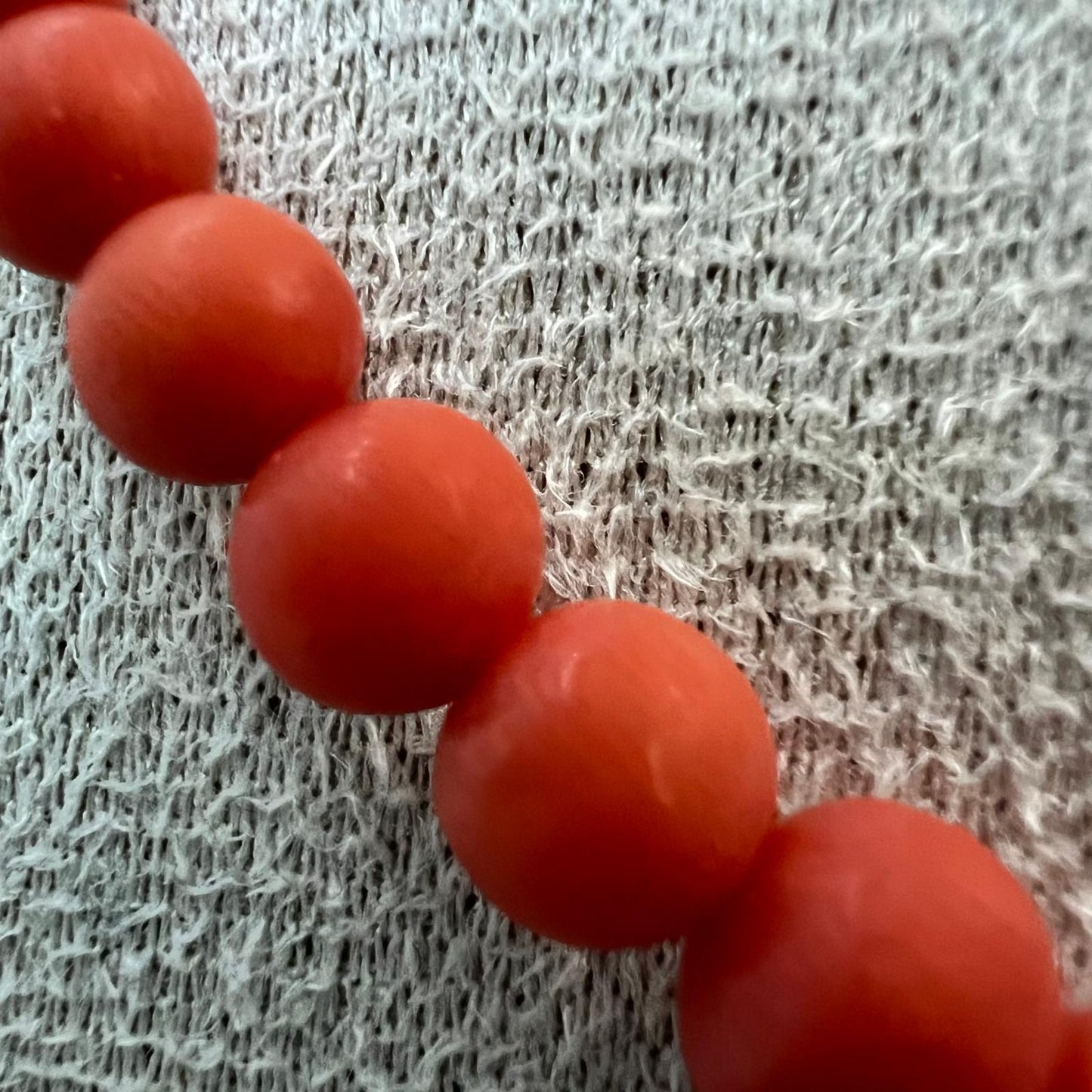 Echte Vintage Korallenkette