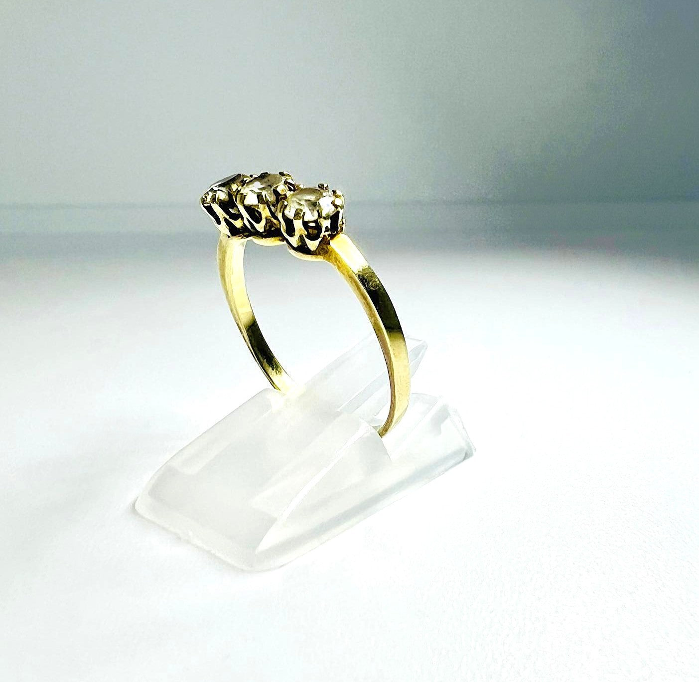 Antiker Art Déco Goldring