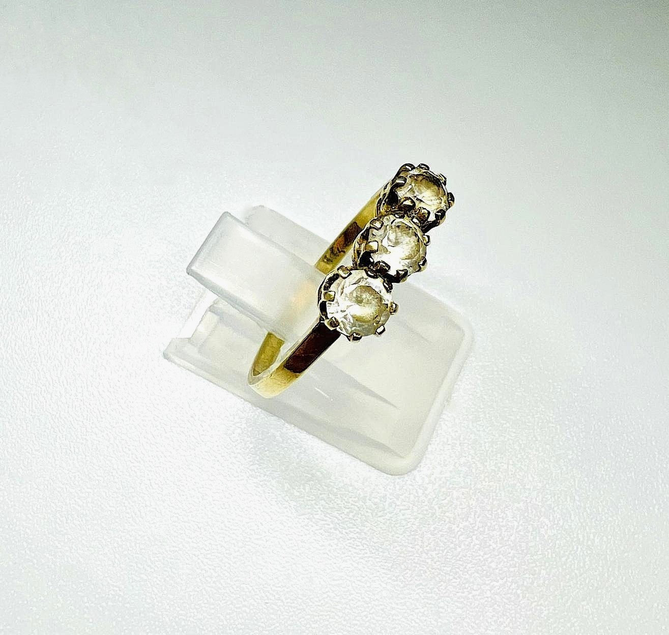 Antiker Art Déco Goldring