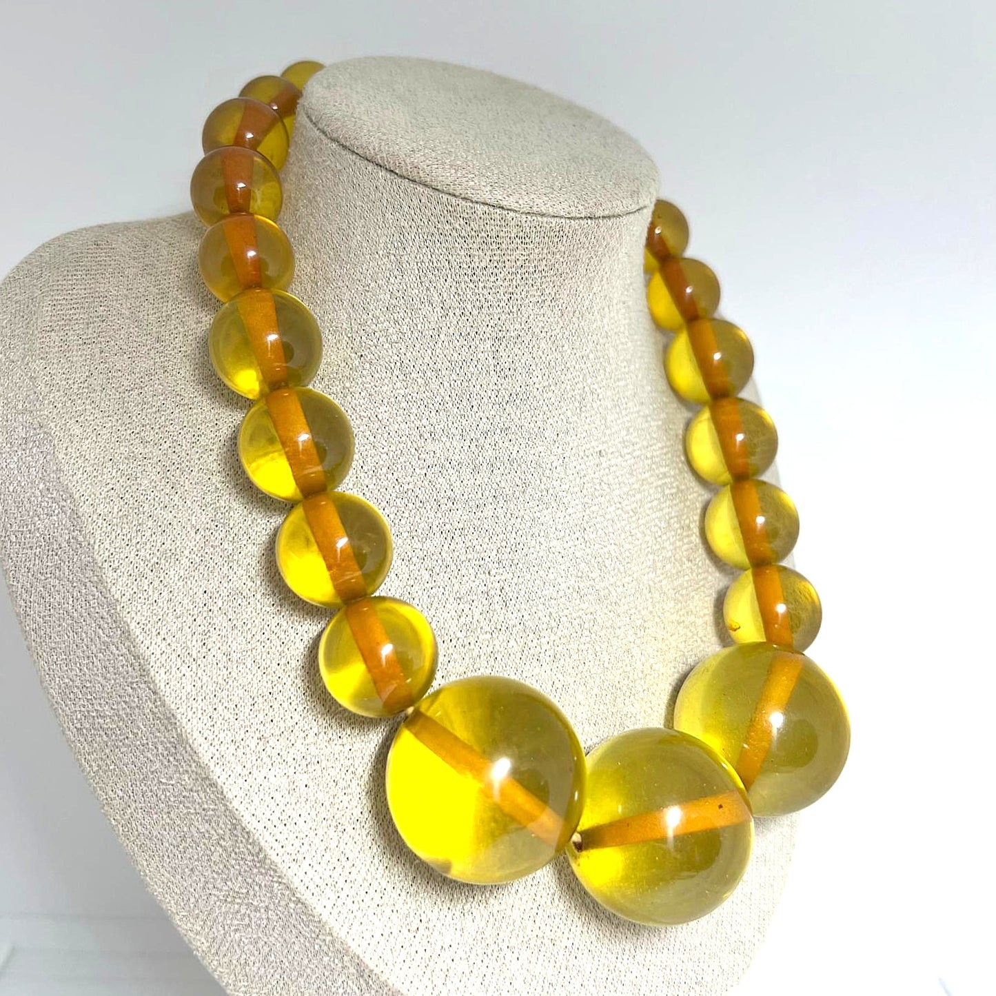 Seltene Vintage Bernstein-Kette