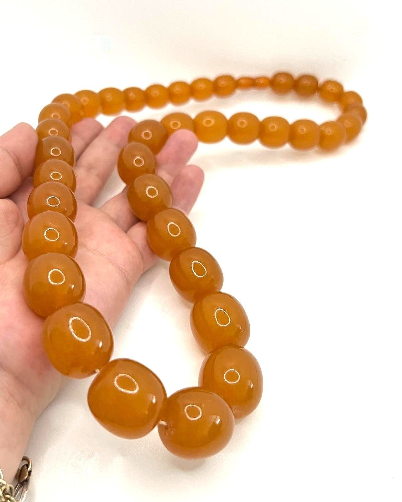 Honig Bernstein Kette 134g