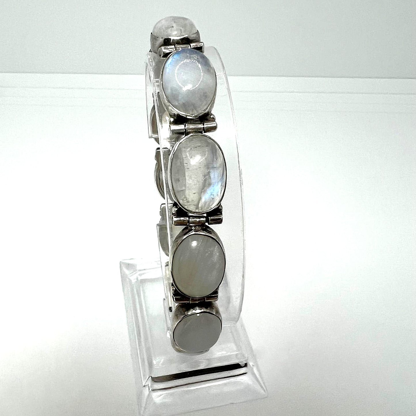 925 Silber Armband Vintage Mondstein
