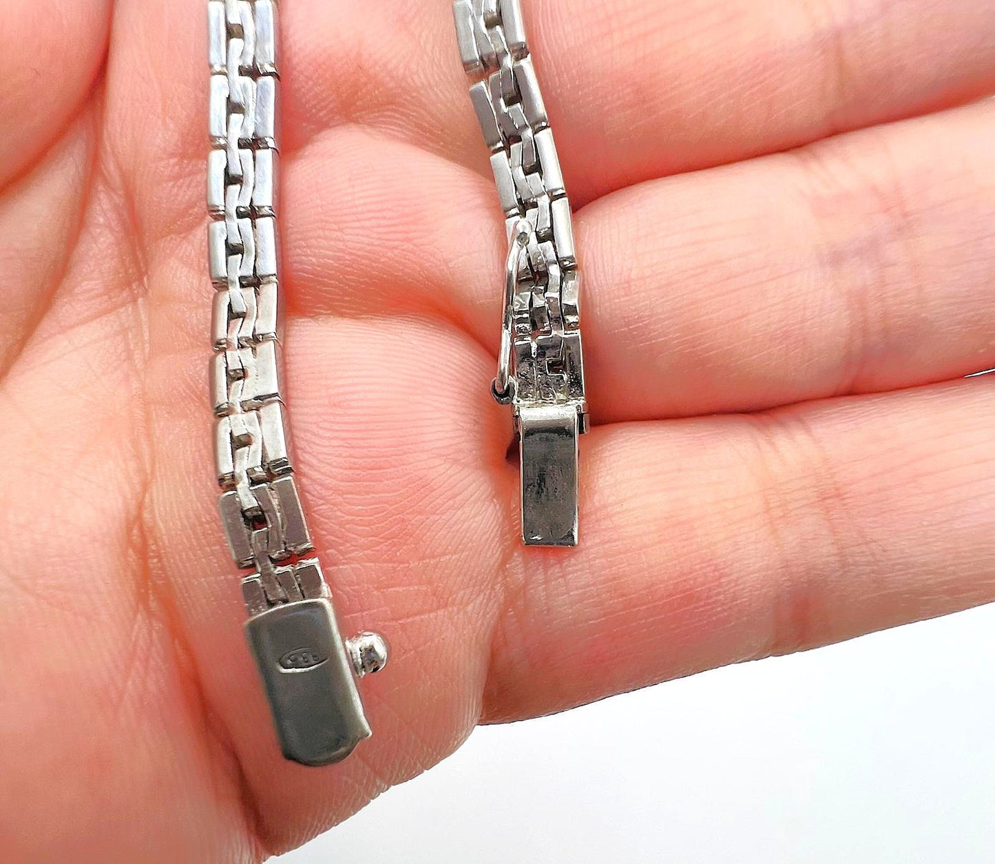 Antike 835 Silber Collier