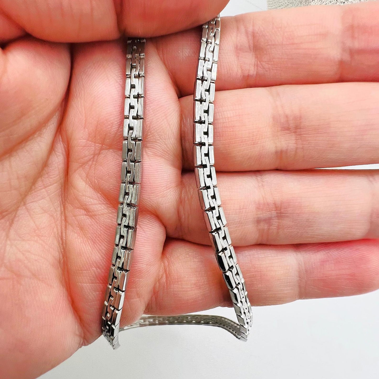 Antike 835 Silber Collier