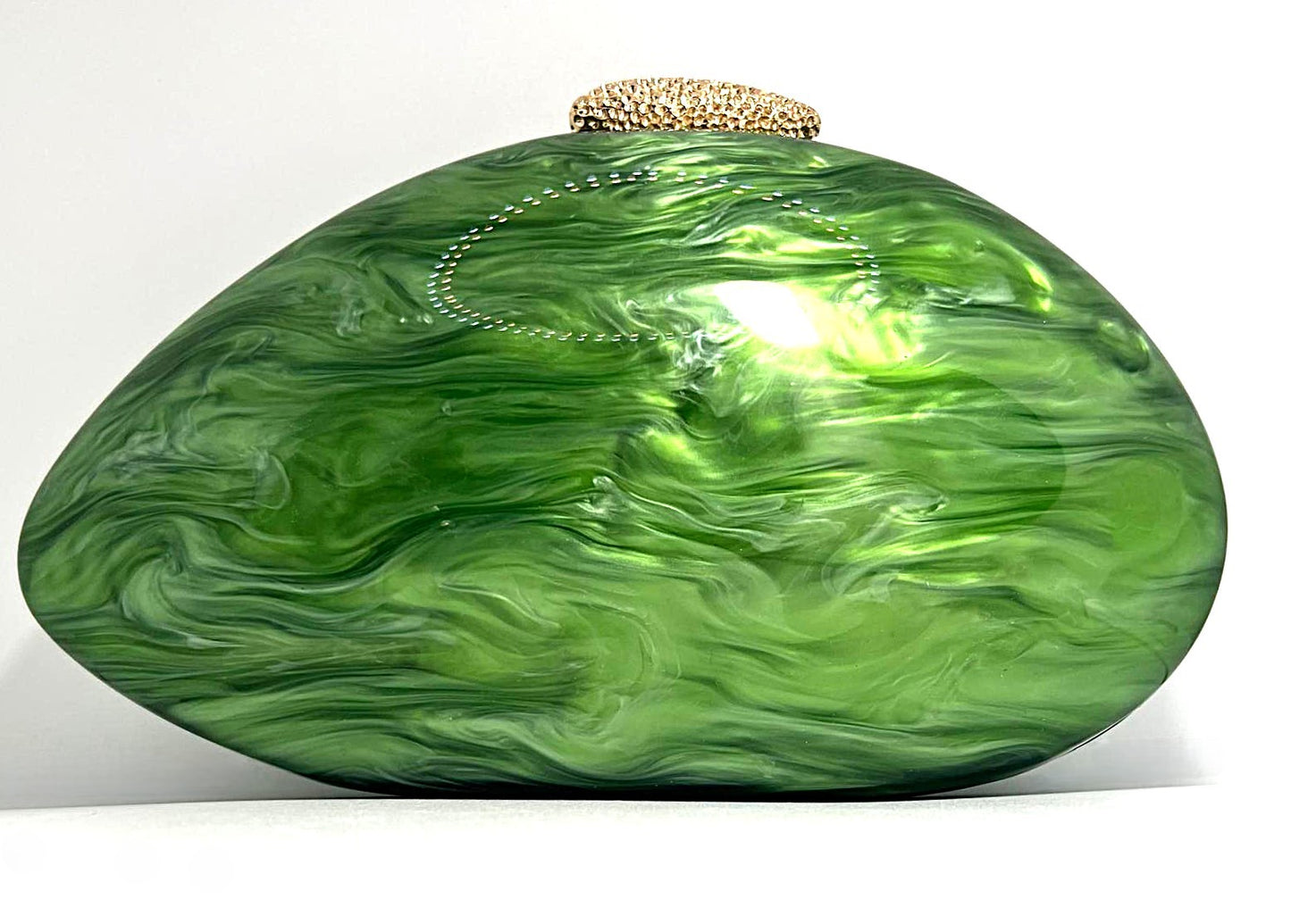 Luxury Green Clutch Bag