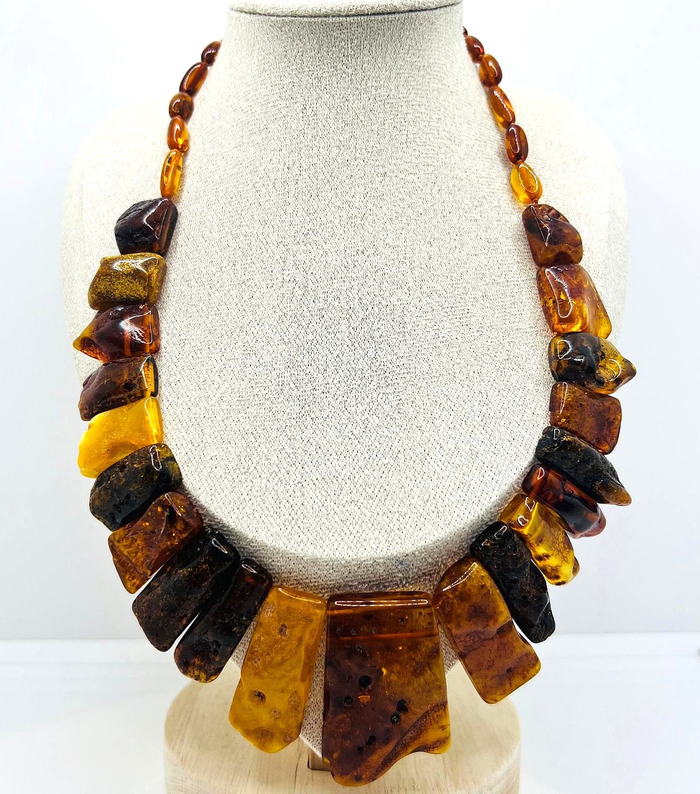 Natur Bernstein Collier + Armband