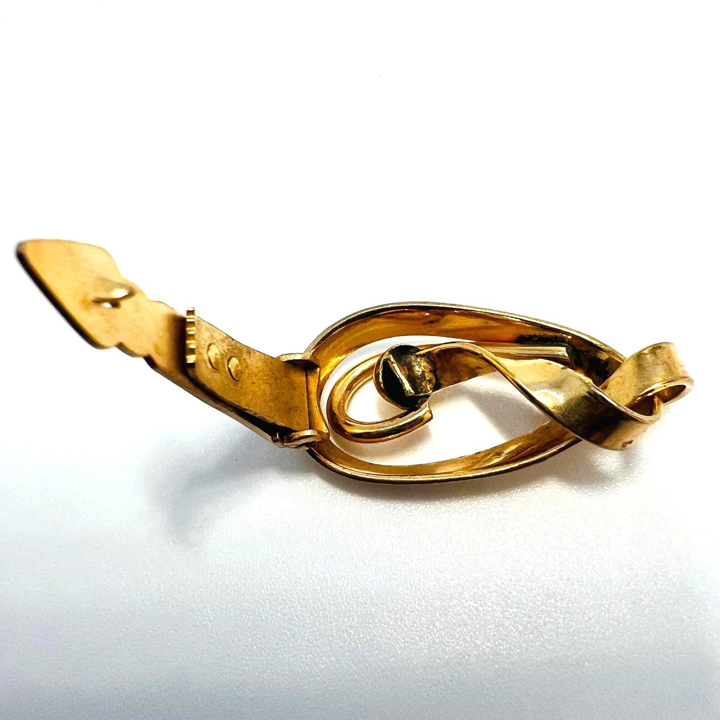 Vintage Krawattenclip Tombak