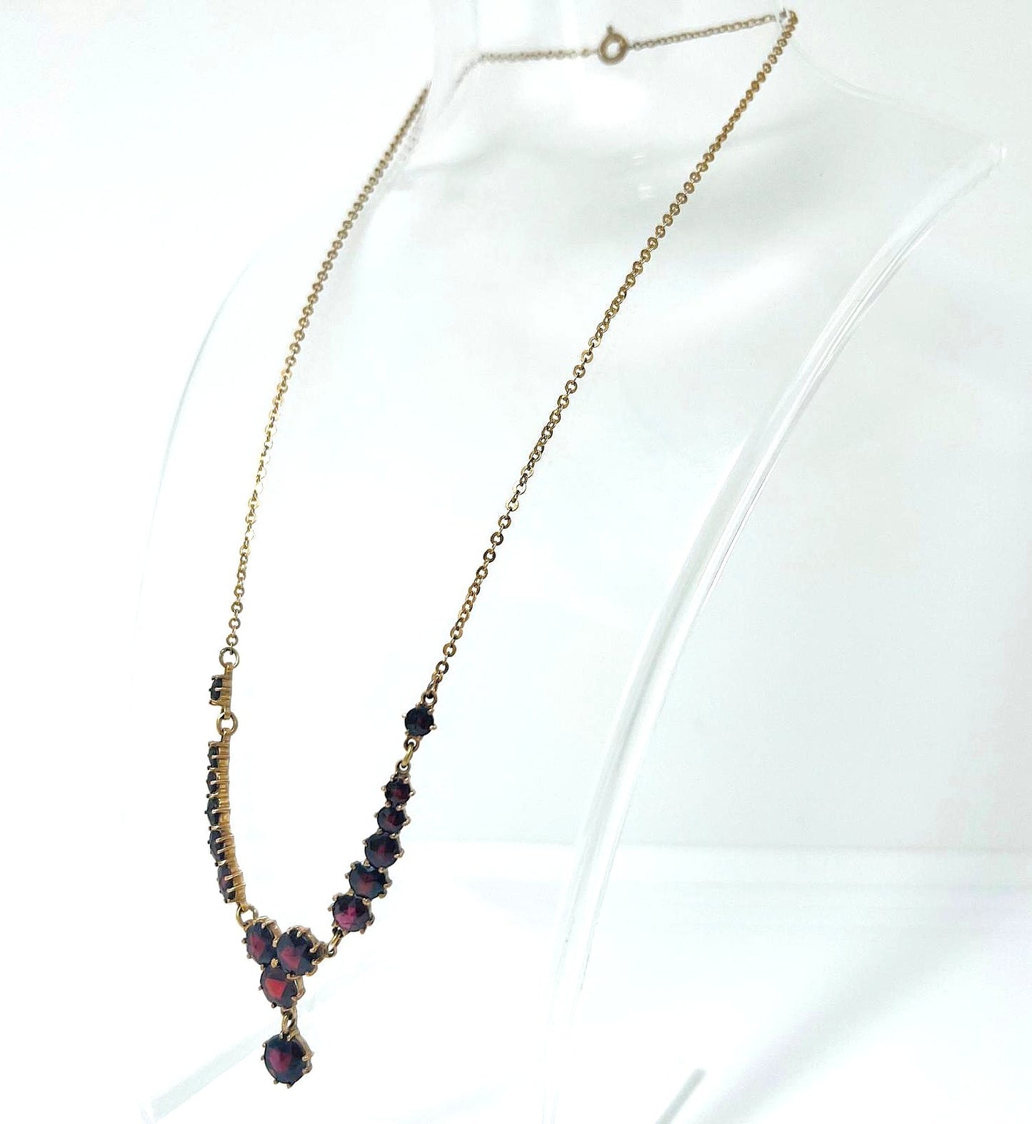 Antikes Granat Collier