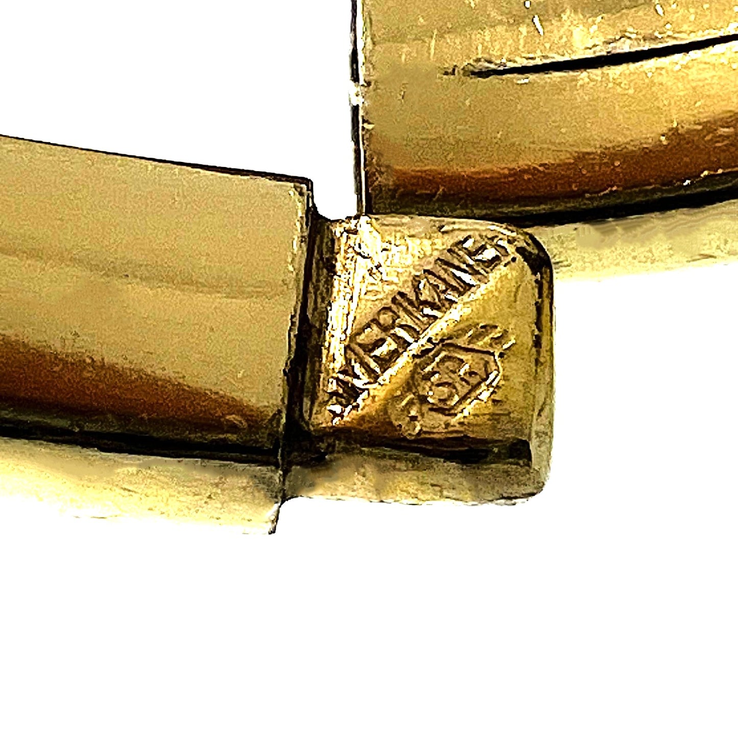 Minimalistischer Art Deco Armreif