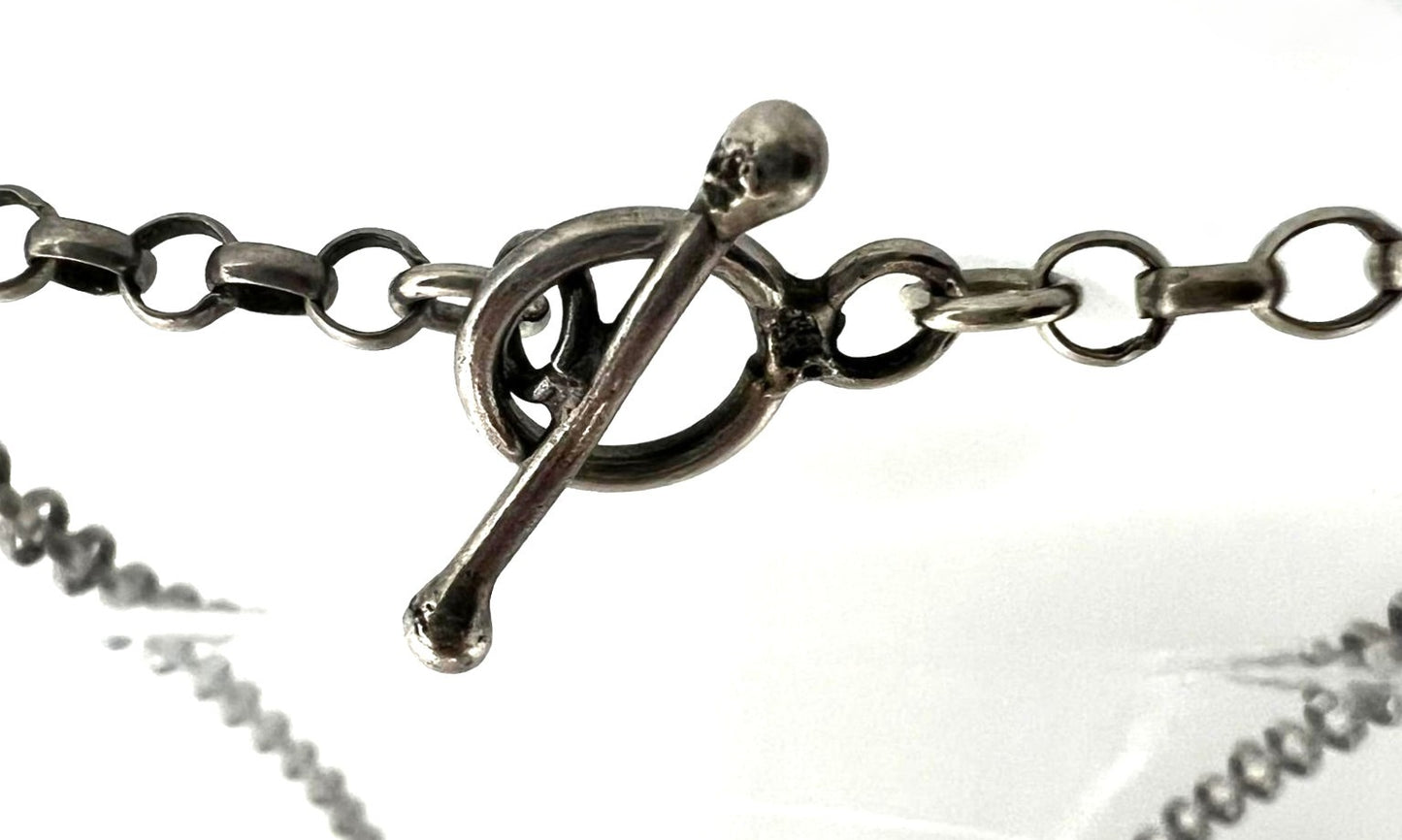 Sterling 925 Silberkette Karneol