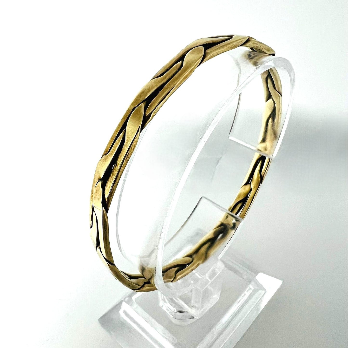 Antiker Messing-Armreif