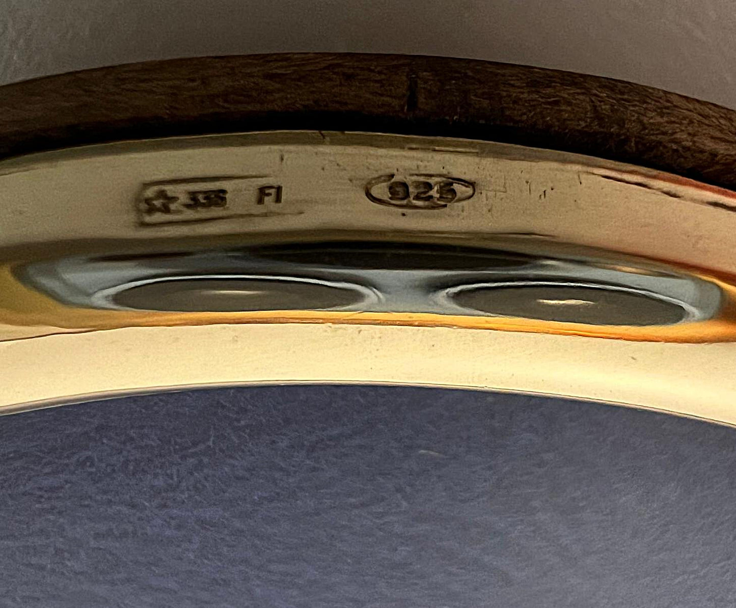 Vintage 925 Silber Bilderrahmen