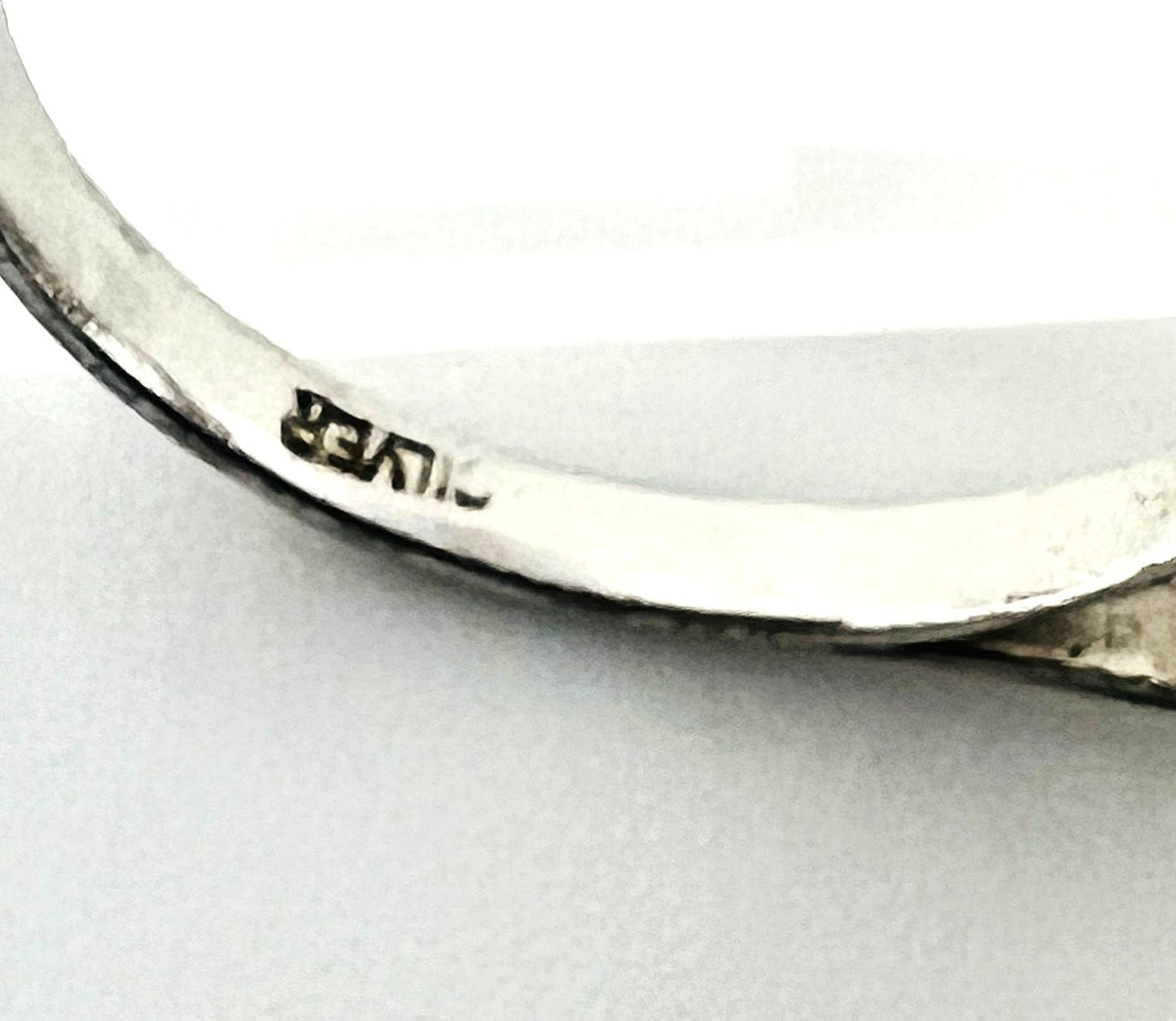 Vintage Silber Cocktailring