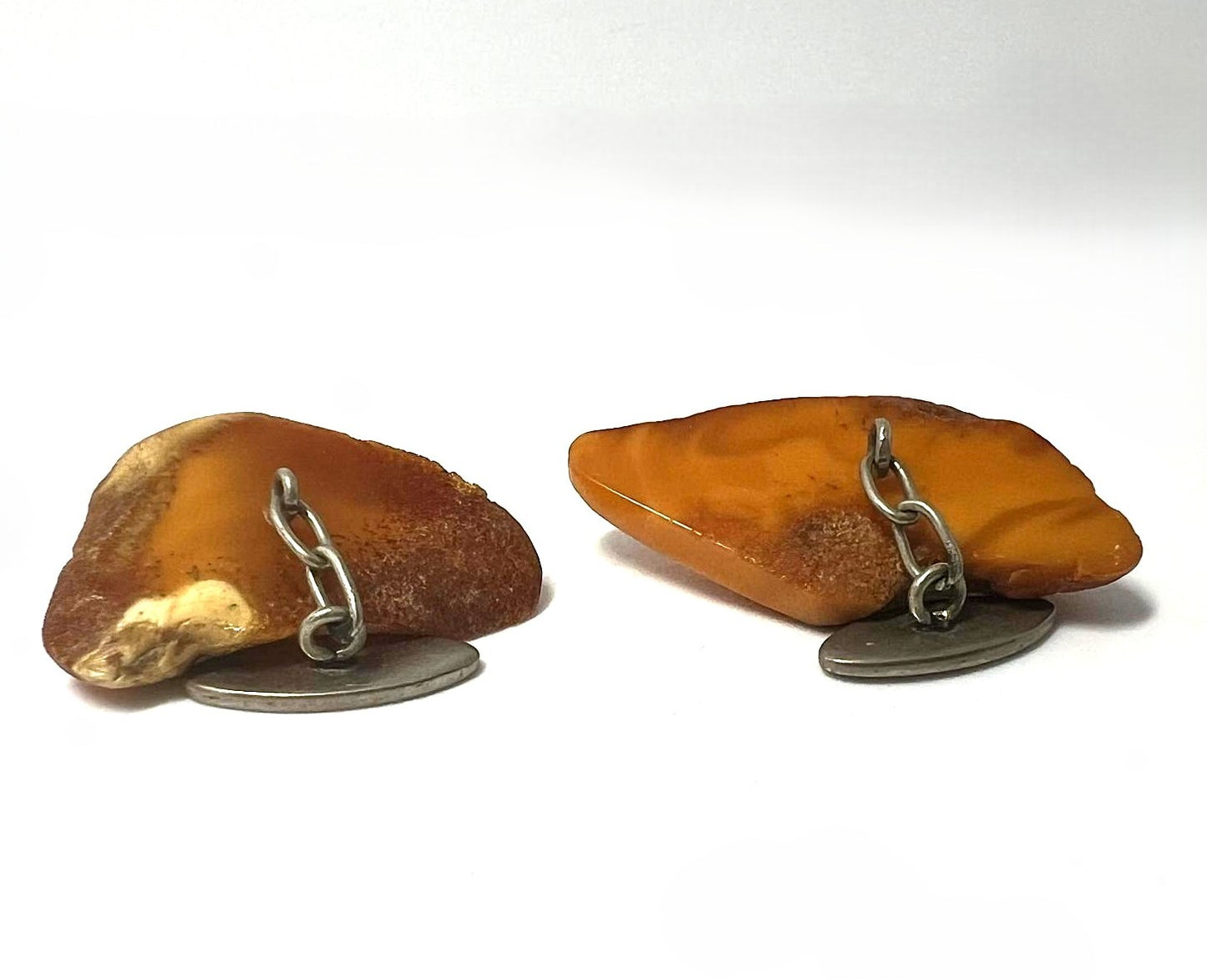 Butterscotch Bernstein Manschettenknöpfe