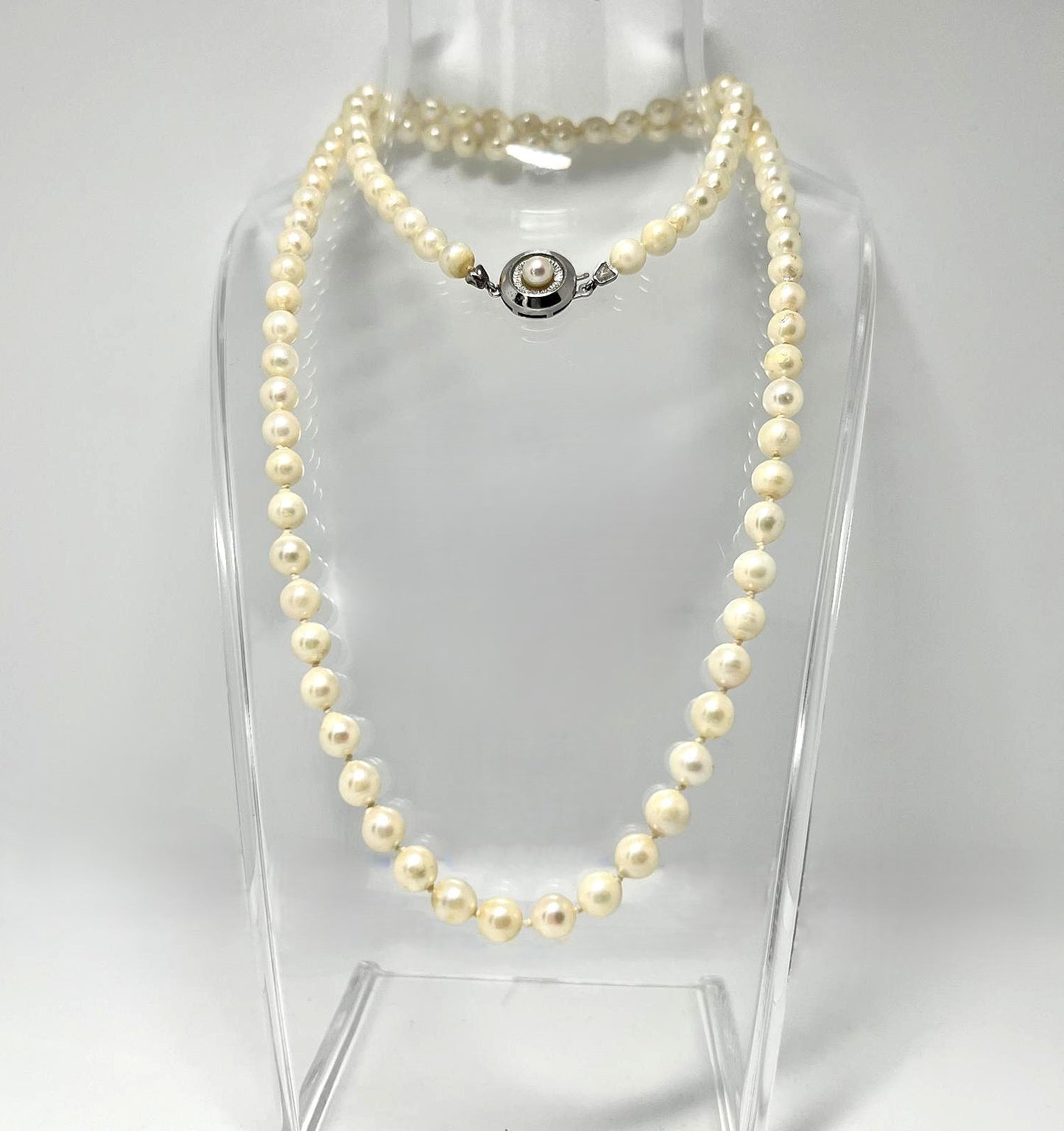 Antike Art-Déco Perlenkette