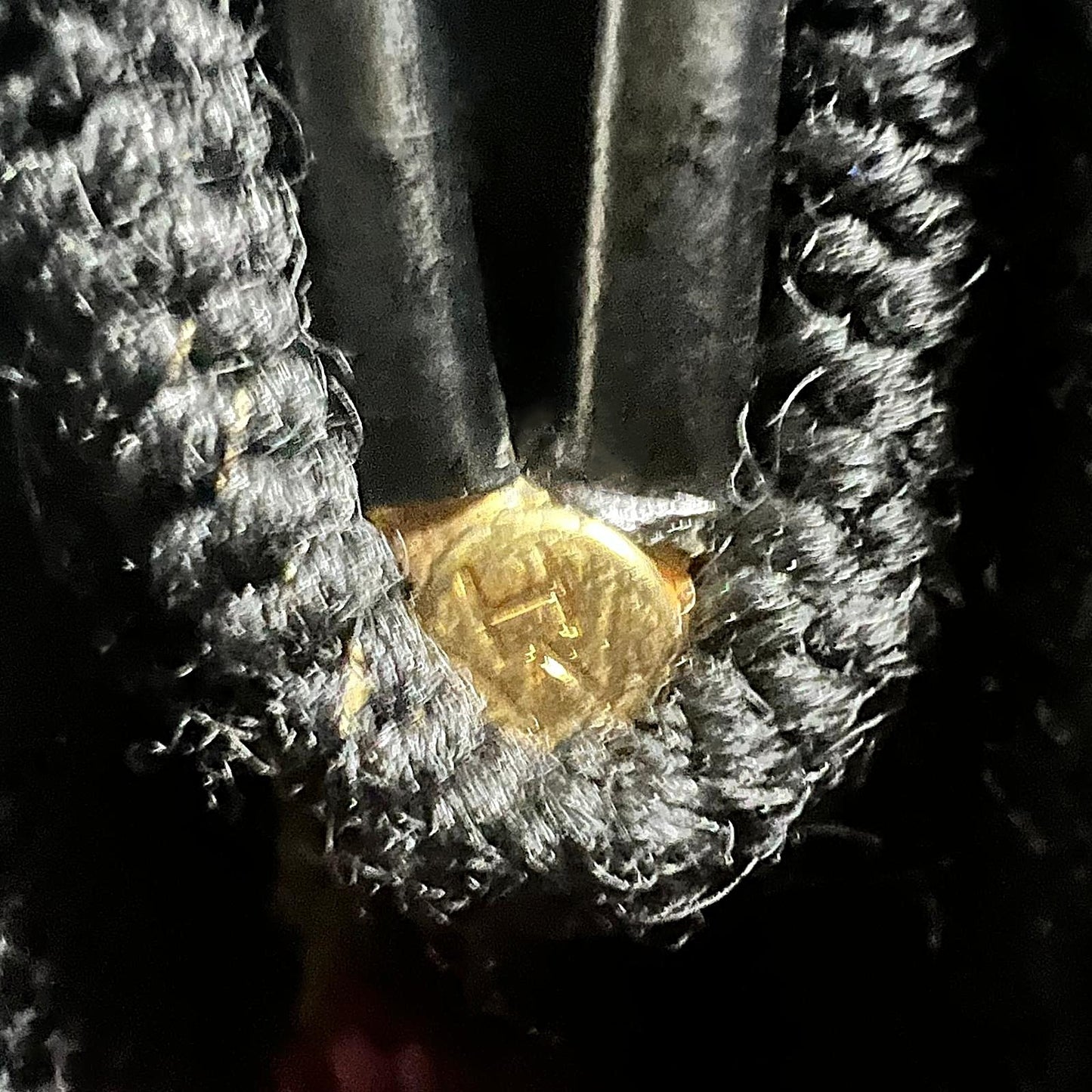 Vintage Needlepoint Floral Handbag