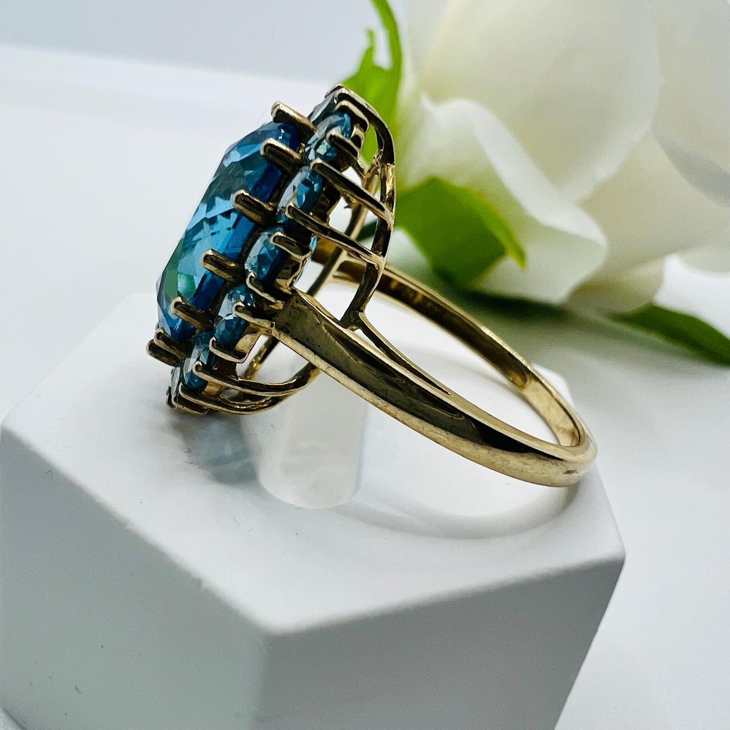 333 Gold Ring Vintage