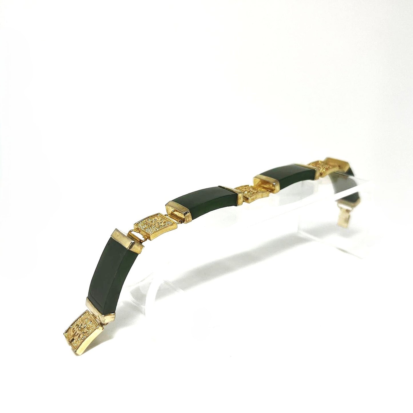 Vintage Nephrit Jade Armband