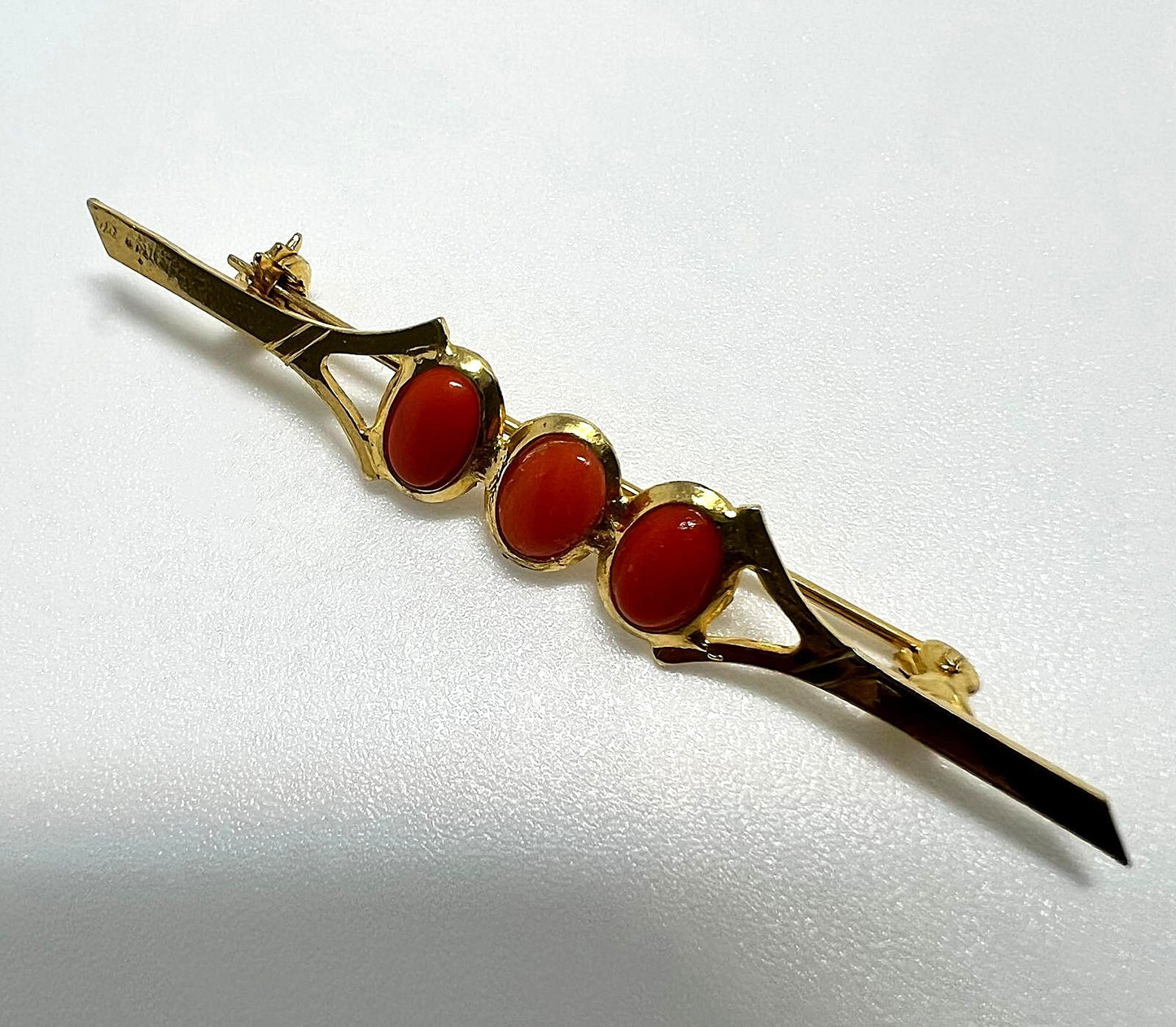 Antike 800er Silber Jugendstil Brosche