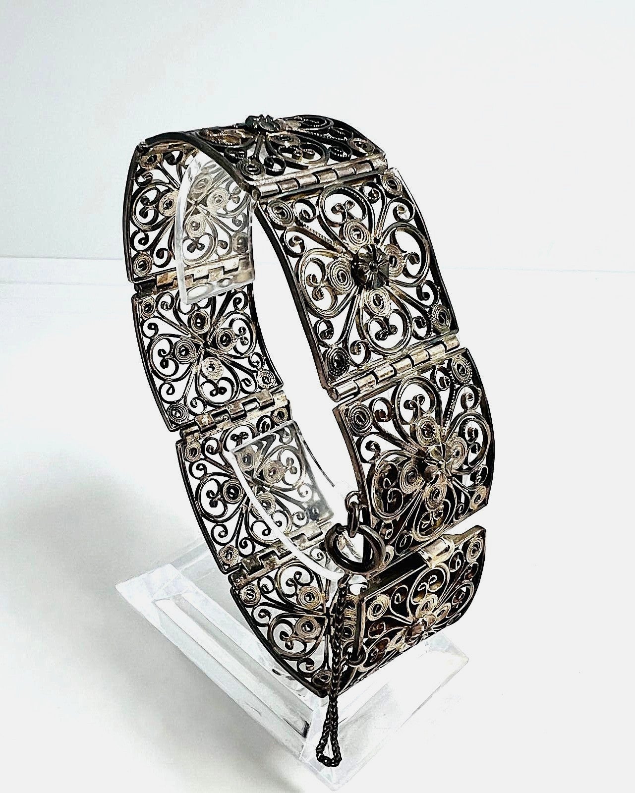 835 Silber Armband Art Déco