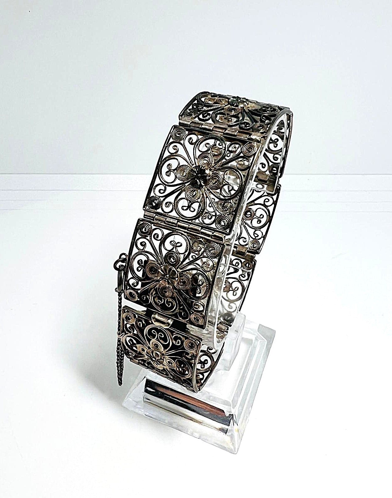 835 Silber Armband Art Déco