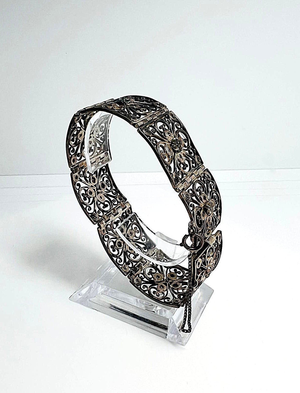 835 Silber Armband Art Déco