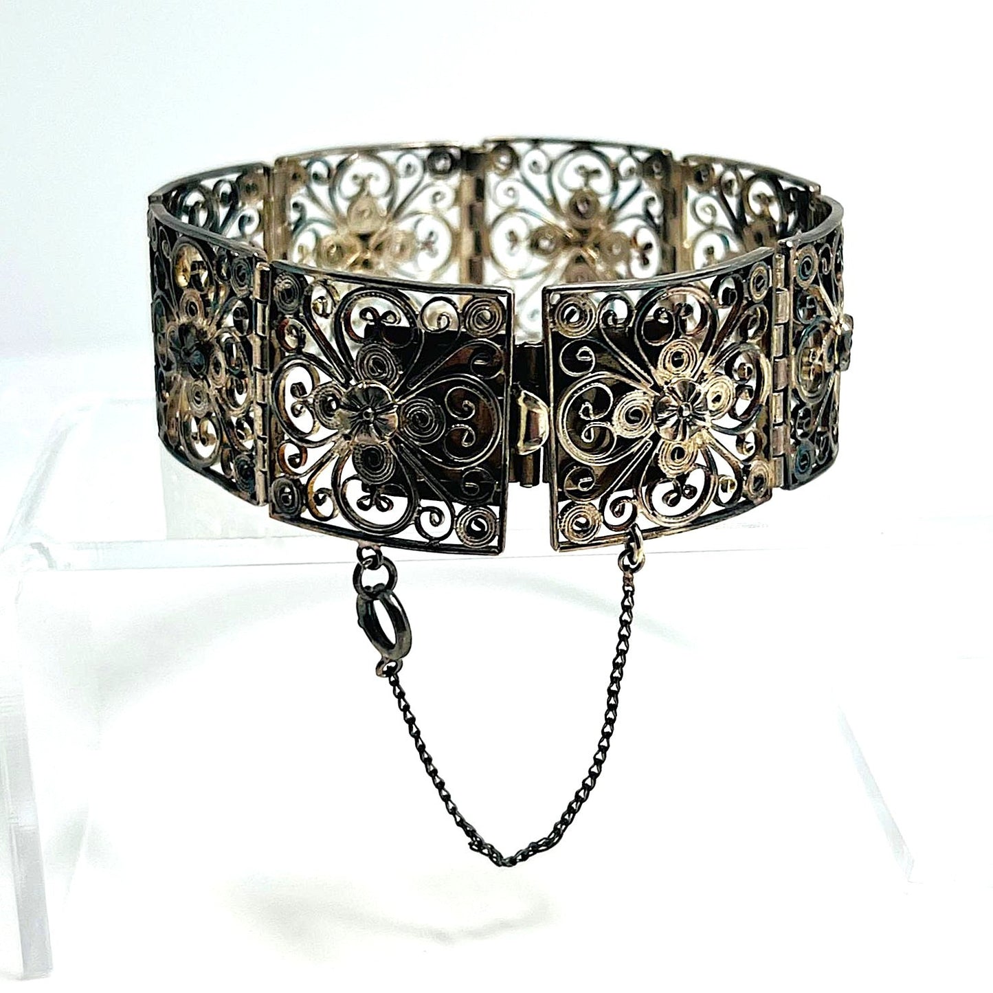 835 Silber Armband Art Déco